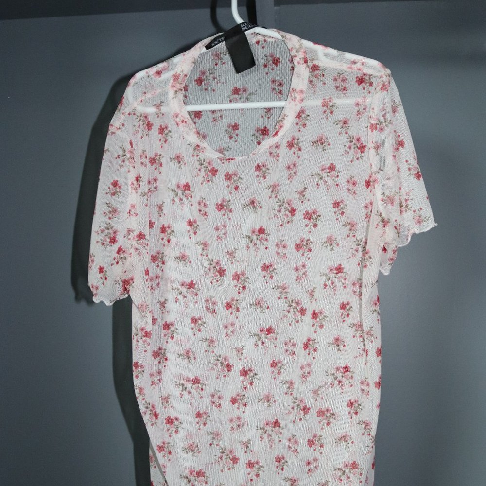 Rose Thin Short Sleeve